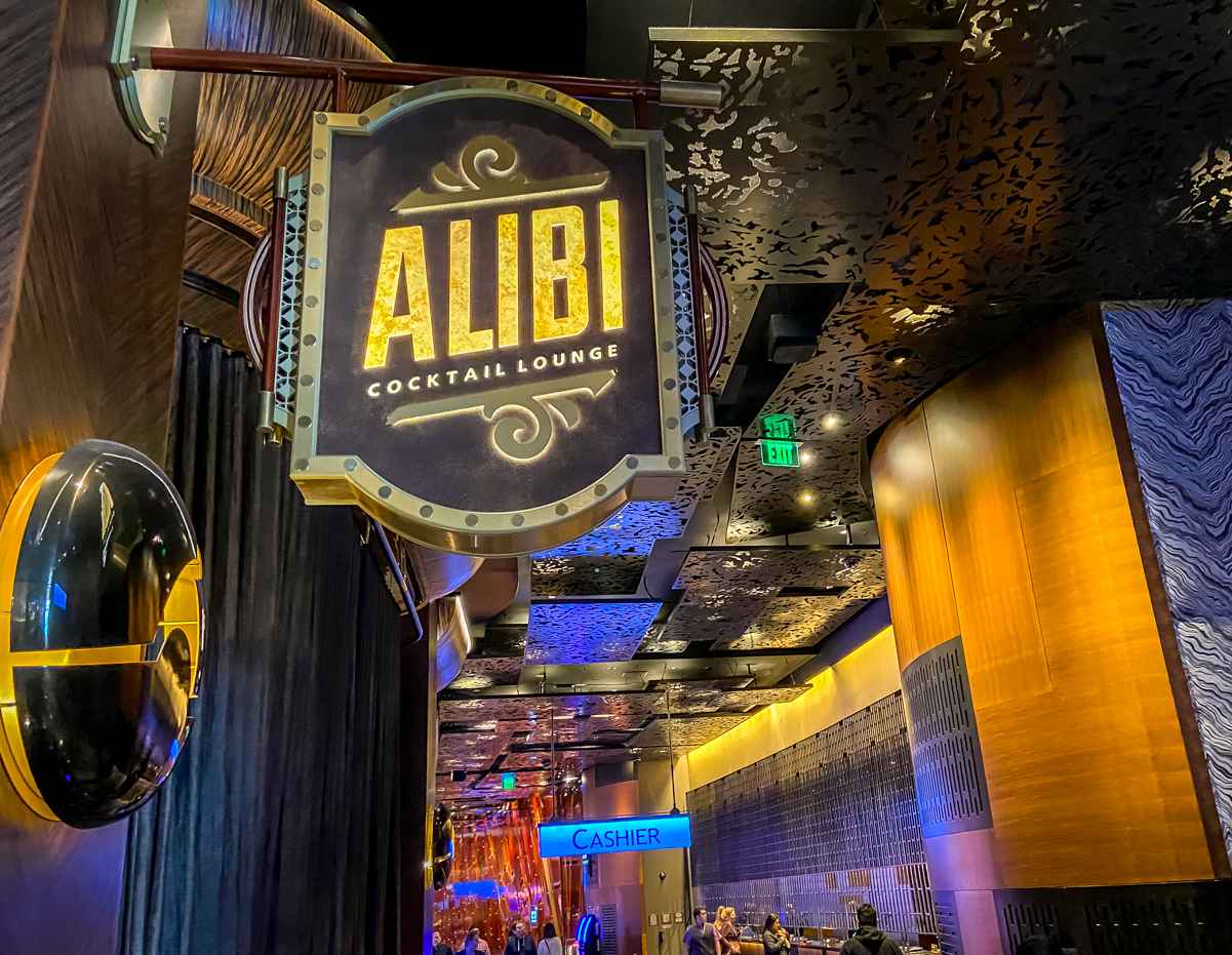 7 Best Bars & Lounges at Aria Las Vegas (Take a Look) 2 Alibi Ultra Lounge at Aria Las Vegas