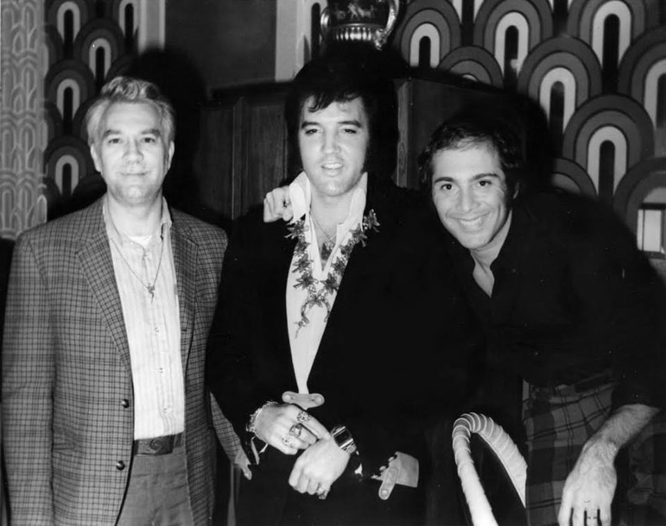 Elvis Presley in 1972 at the Las Vegas Hilton