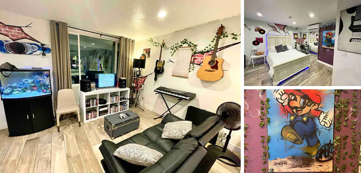 Airbnb Las Vegas: The Ultimate Guide to Sin City Airbnbs 4 Downtown Arts District Bungalow on Airbnb