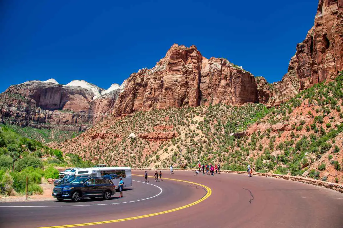 Driving yourself through Zion National park is an ideal way to see the park in a day.