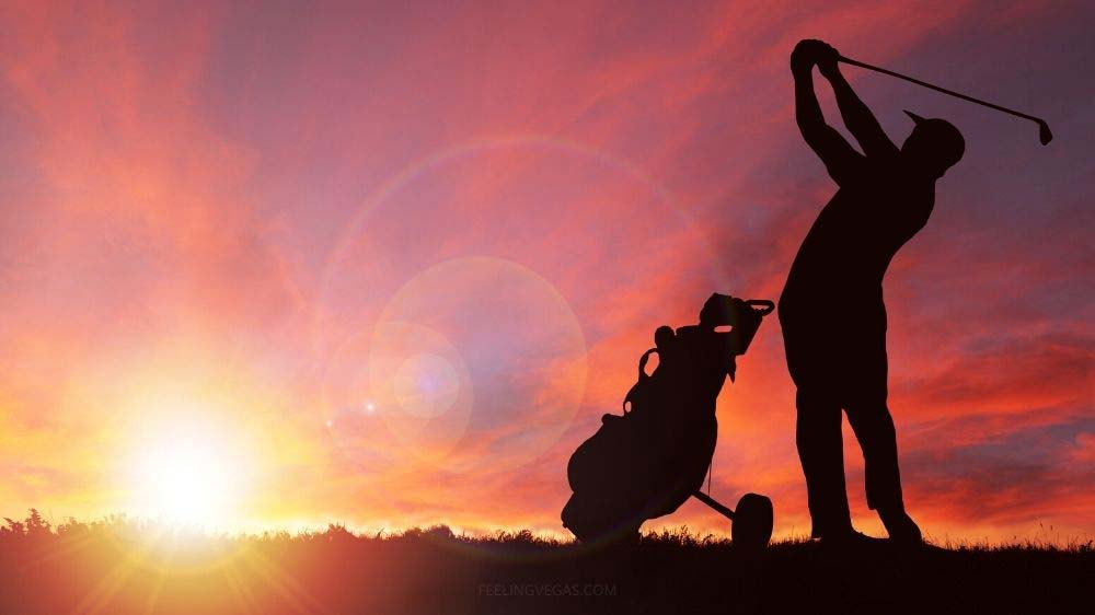 Las Vegas golfing gear.