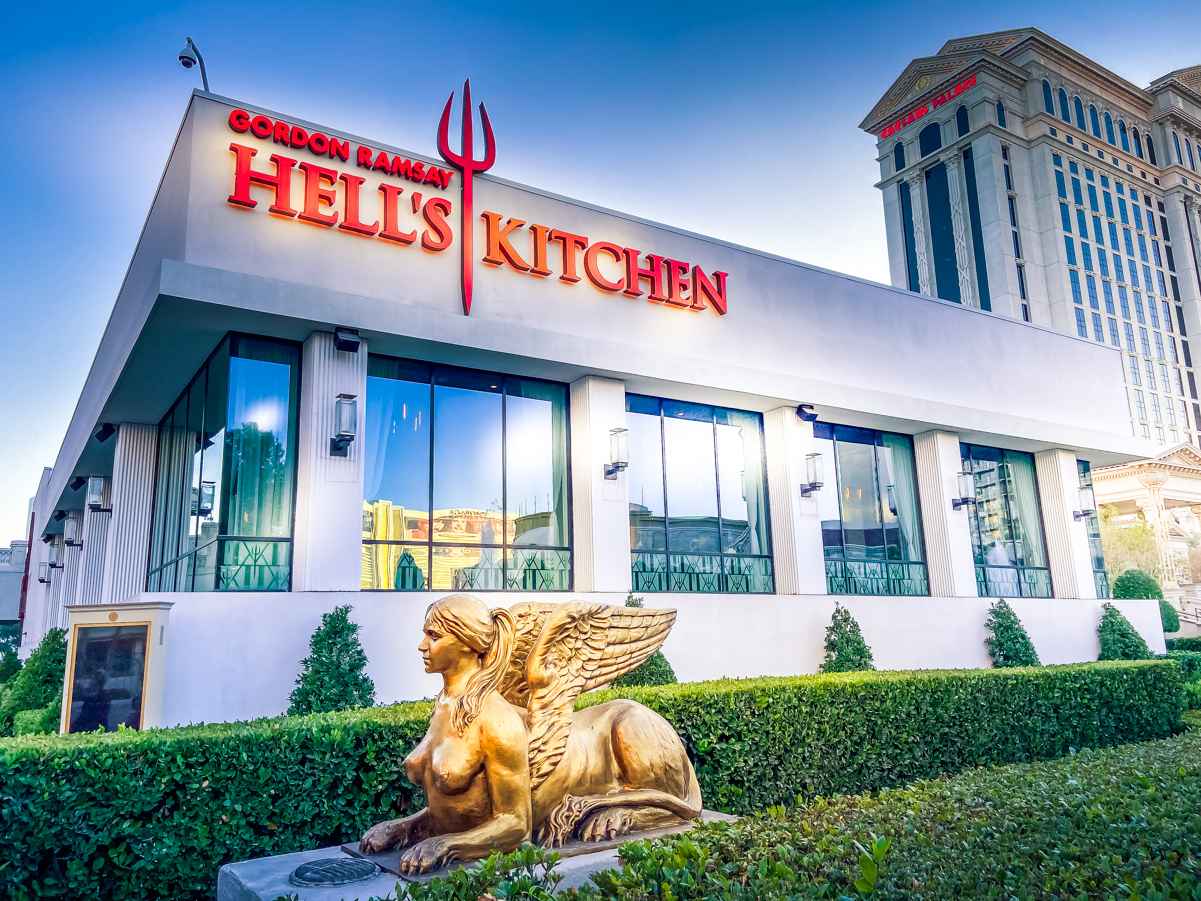 Discover The Best Things to Do in Vegas — No Gambling Required! 5 Gordon Ramsay Hell's Kitchen at Caesars Palace