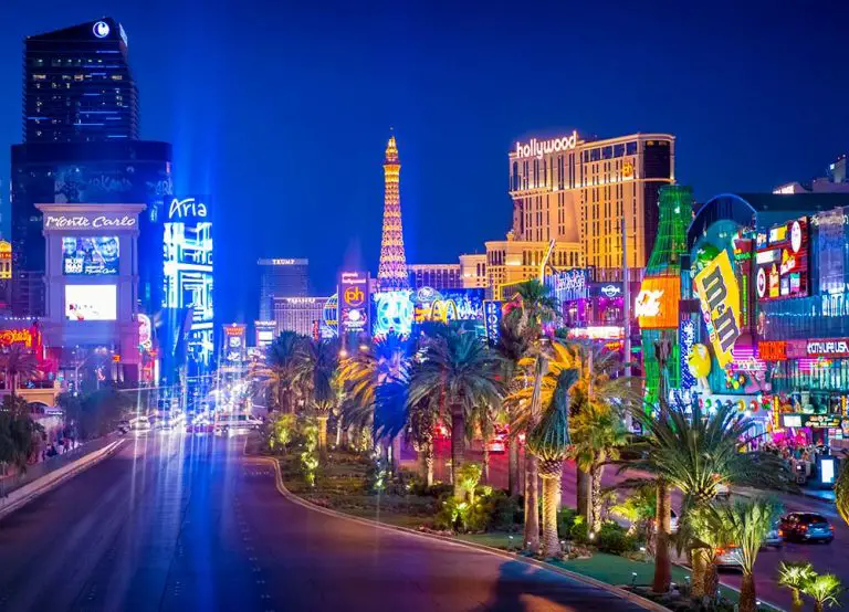The Strip at night: How much for trip to Las Vegas