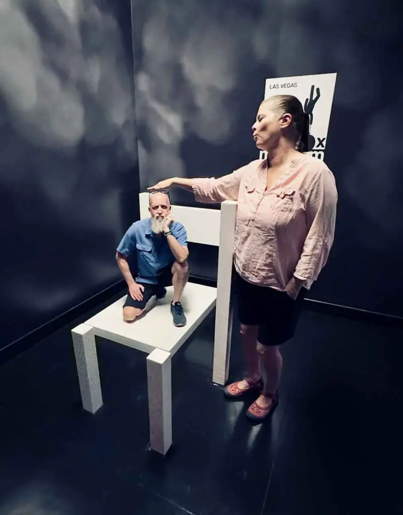 The 19 Best Museums on the Las Vegas Strip: A Full Guide 13 Bryan and Wendy at the Paradox Museum Las Vegas