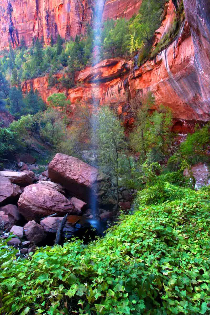 Lower Emerald Pool Zion National Park