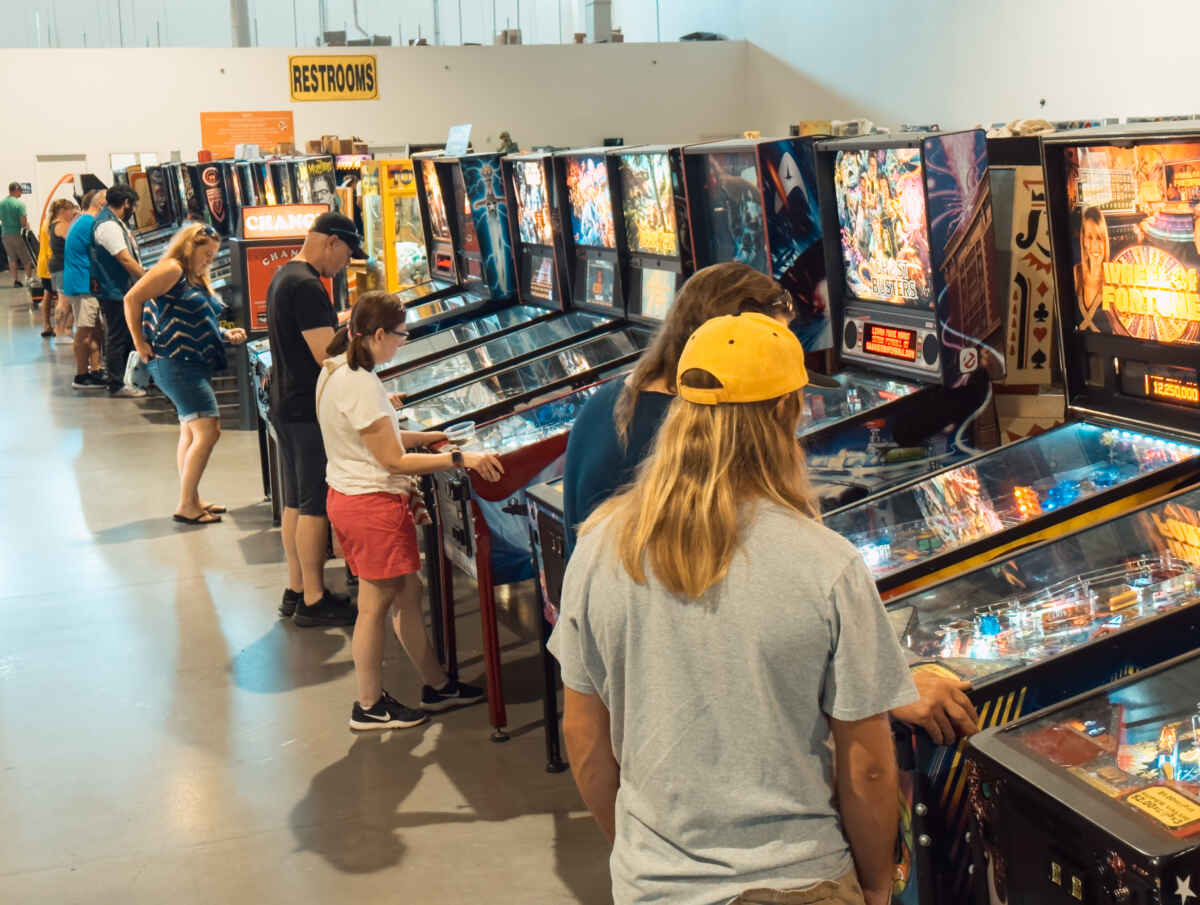 The Pinball Hall of Fame is a museum and a playable pinball gallery!